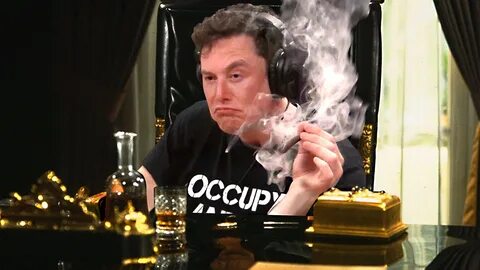 Musk Hits the Blunt Elon Musk Smoking Weed Know Your Meme