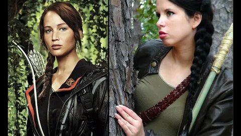 The Hunger Games: Katniss Everdeen Makeup, Hair & Costume! -