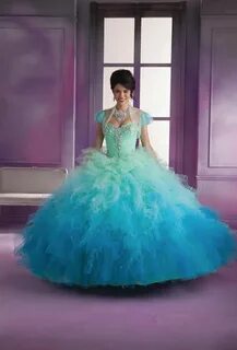 Vizcaya 89018 Ombre Ruffle Quinceanera Dress Quinceanera dre