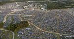 Bonnaroo Music Festival Aerial Crowd Photo * MUSICFESTNEWS