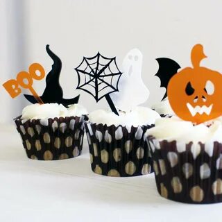 Max 65% OFF Halloween Decorations - Mini Cake Set of Toppers