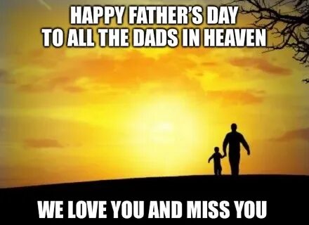 Happy Father's Day in Heaven Quotes from Daughter - Printable Blank Calendar Tem