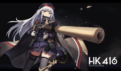 HK416 (Girls Frontline) Image #2273455 - Zerochan Anime Imag