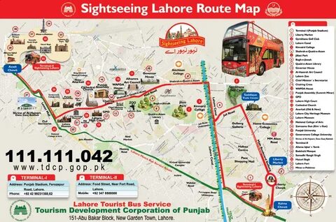 The Double Decker Tourist Bus- A Round Around Lahore - Local