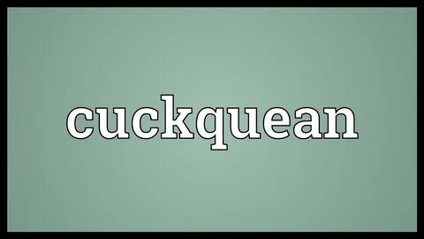 Cuckquean Meaning - YouTube