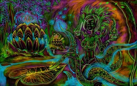 Psychedelic Trippy Spiritual Wallpaper - Novocom.top