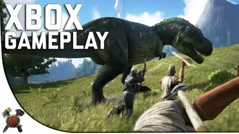 ARK CONSOLE XBOX ONE GAMEPLAY - Ark Survival Evolved Xbox On