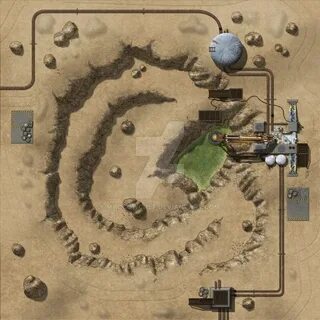Sump Mine by Madcowchef Tabletop rpg maps, Fantasy map, Star