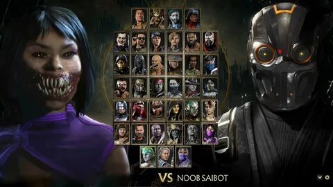 Mortal kombat 11 MILEENA NOOB SAIBOT skin mod in-game MKX an