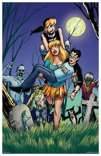 Menage a Zombies poster Pixie Trix Comix Store