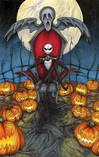 The Pumpkin King by lychee-twist.deviantart.com Pumpkin illu