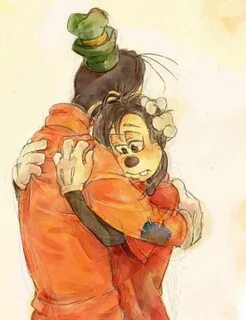 Here For You by Y @ Pixiv.net // goofy and max; goof troop; 