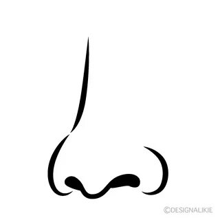 Nose Black and Nose Clip Art Free PNG Image ｜ Illustoon