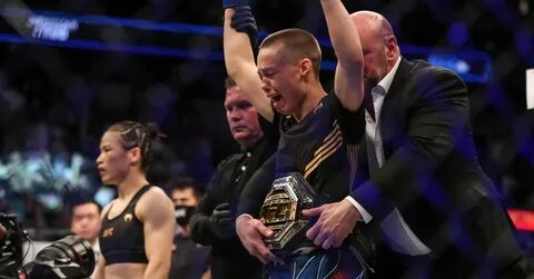 Highlights! Rose Namajunas stuns Zhang Weili with vicious he