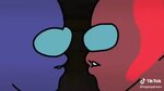 Blue And Red Kissing Among Us - YouTube