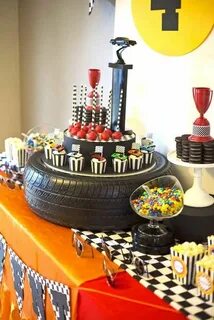 Race Car Birthday Party Ideas Photo 5 of 10 Cars theme birth