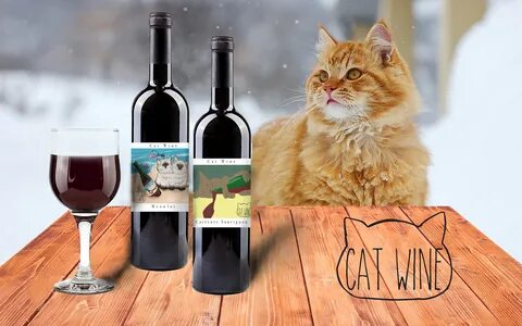 Cat Wine on Behance