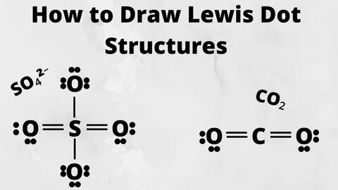 How to Draw Lewis Dot Structure Grade 11 - Chemistry - YouTu
