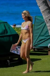 Lindsay Arnold in Bikini at the Beach in Hawaii 12/03/2017 -