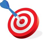 Goal Shooting Target Clip Art Transprent Png - Bulls Eye Ima