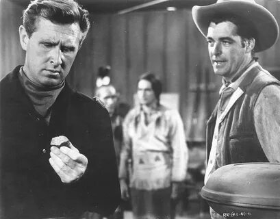 Lloyd Bridges Rory Calhoun and Vince Edwards in RIDE OUT FOR