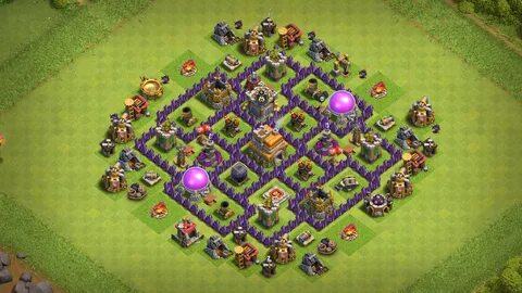 Best Town hall 7 hybrid base with copy link Clash of Clans -