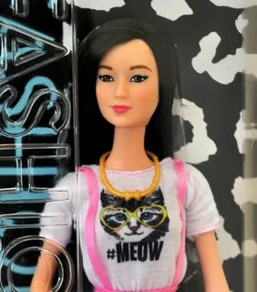 Barbie Fashionistas Asian Lea Neko Doll Pink Kitty #Meow Dre