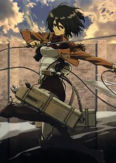 Shingeki no kyojin, Mikasa Attack on titan anime, Attack on 