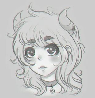 Alecto on Twitter: "Puella Daemon I was trying to draw with 