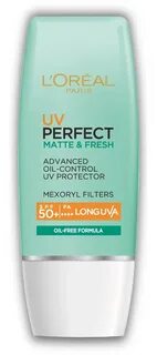 L'Oreal UV Perfect Matte & Fresh SPF50+/PA++++ ingredients (