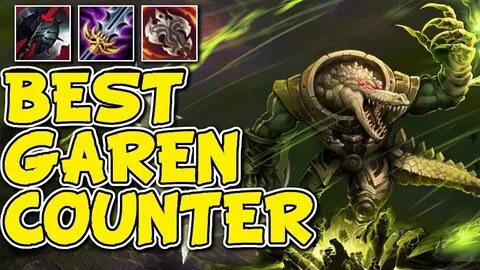 HOW TO COUNTER GAREN! - RENEKTON VS GAREN - Unranked to Mast