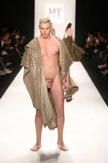 Nude Male Model Causes Controversy with Fashion Week Orchest