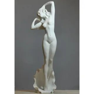 Large Goddess APHRODITE Nude Female Erotic Art Alabaster Sta