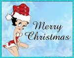 Animated Betty Boop Christmas Betty boop, Boop, Blue morpho 