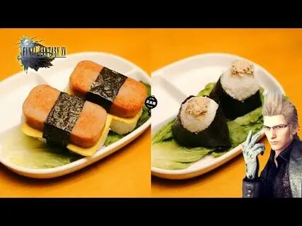 Salmon-in-a-Suit AND Mystery Meat Sushi from FFXV 最 终 幻 想 15