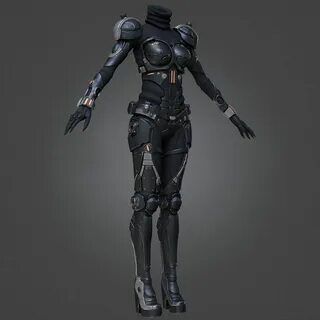 3d sci fi suit female Star citizen, Sci fi, Sci fi anime