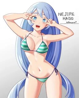 Nejire smiling in a swimsuit My Hero Academia Know Your Meme