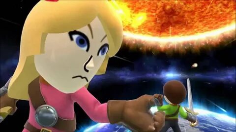 Giantess Gloria (Mii) - Super Smash Bros. Wii U - YouTube