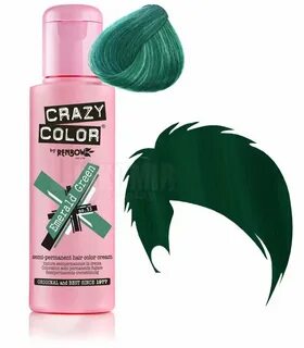 Краска для волос Crazy Color Emerald Green - Изумрудно-зелен