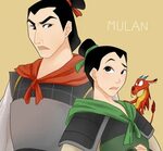 mulan and shang fan art - Google Search Mulan disney, Disney
