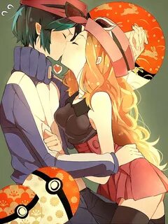 Couple, boy and serena trainer anime #1221290 on animesher.c