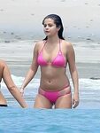 Selena Gomez: Pink Bikini Candids in Mexico-11 GotCeleb
