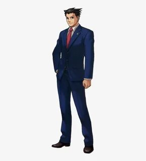 Phoenix Body - Phoenix Wright Full Body - Free Transparent P