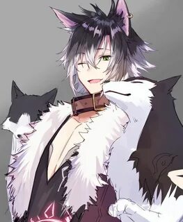由 夜 on - Anime cat boy, Wolf boy anime, Anime furry