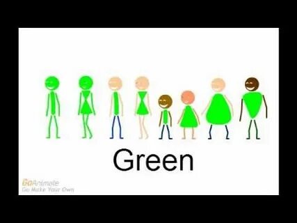 Stick Figure Color Versions - YouTube