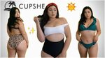 CUPSHE CURVE SWIMSUIT TRY-ON HAUL!!! - YouTube