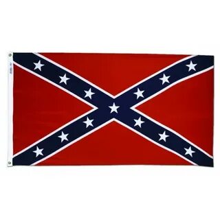 3x5' Lightweight Polyester Confederate (Rebel) Flag