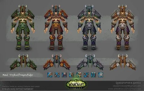 Vrykul Dragon Rider armor for Legion, Christopher Hayes Drag