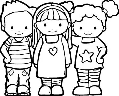 Barbie Best friends Coloring Pages - BFF Coloring Pages - Co