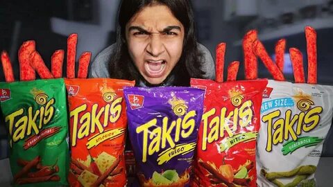 ULTIMATE TAKIS CHALLENGE! ATTEMPTING TO EAT EVERY TAKIS FLAV